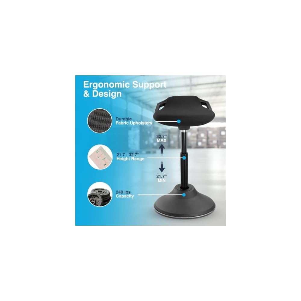 Desky Sit Stand Pro Active Stool