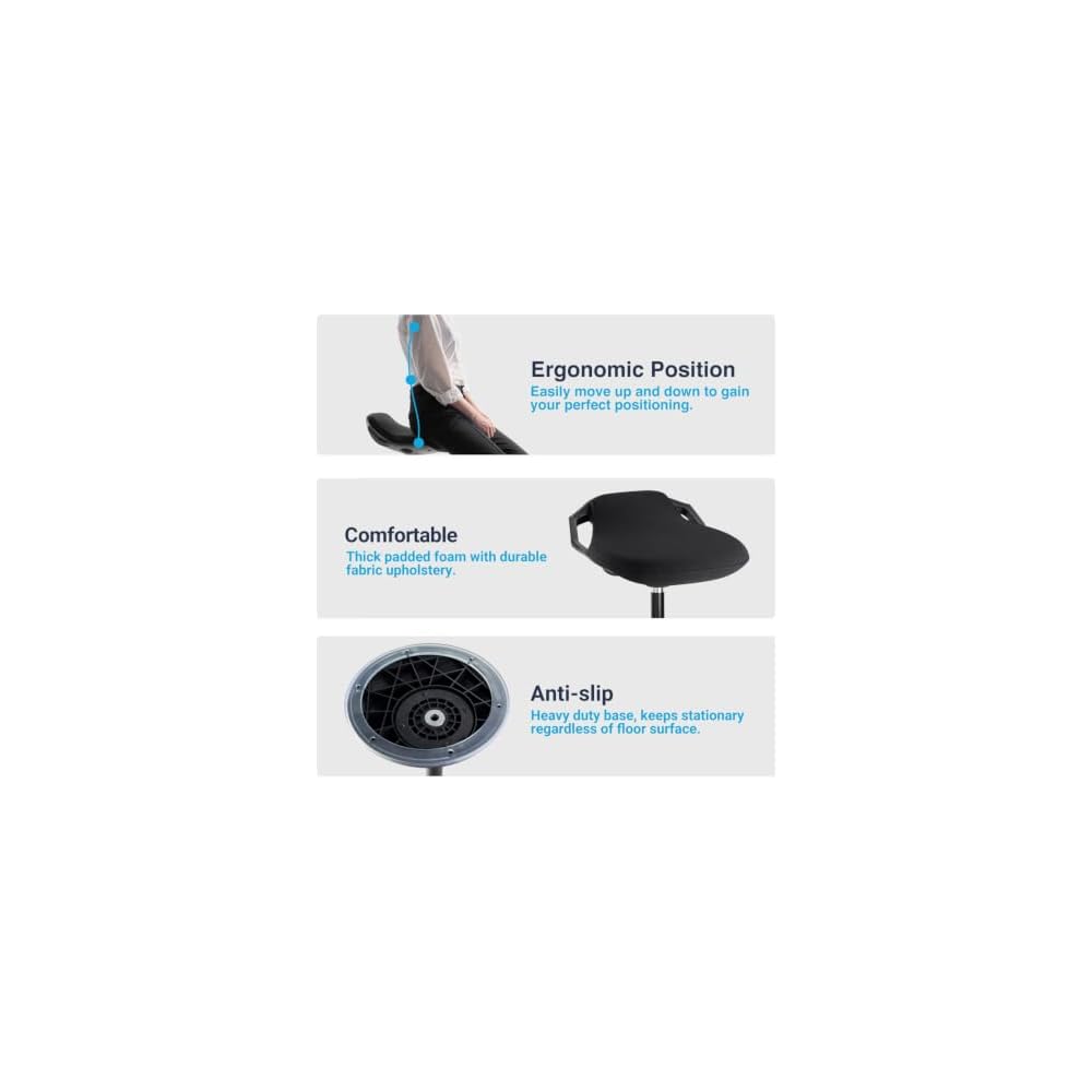 Desky Sit Stand Pro Active Stool